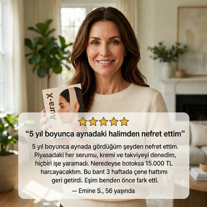 Aura-X Yüz Germe Bandı
