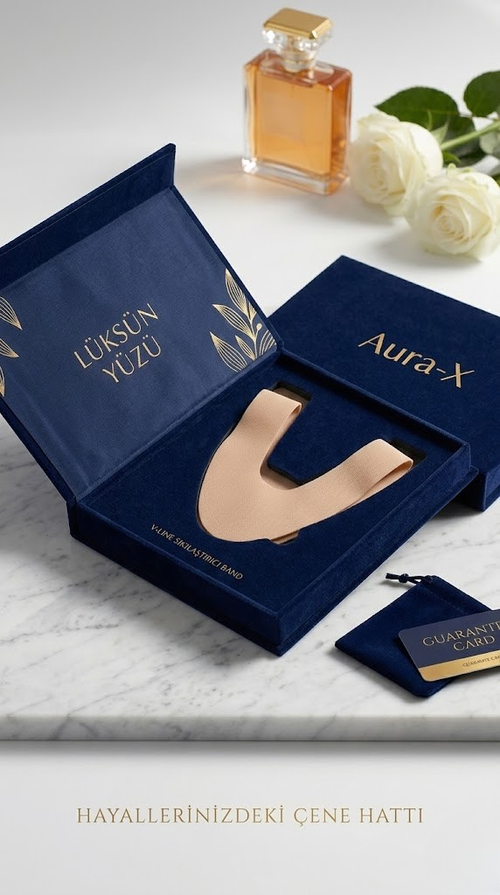 Aura-X Çene ve Yüz Şekillendirici Kolajen Maske