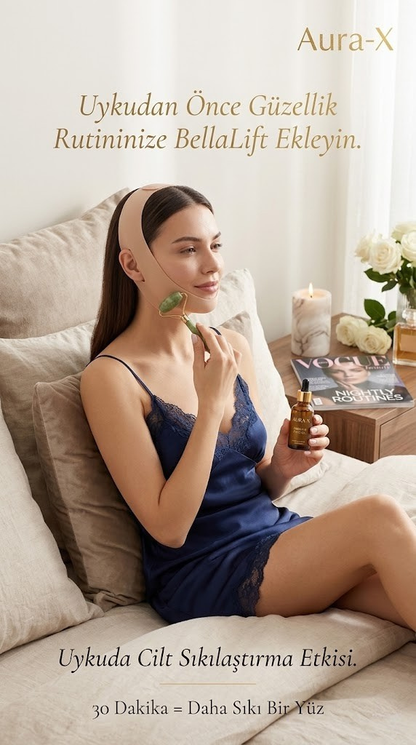 Aura-X Çene ve Yüz Şekillendirici Kolajen Maske